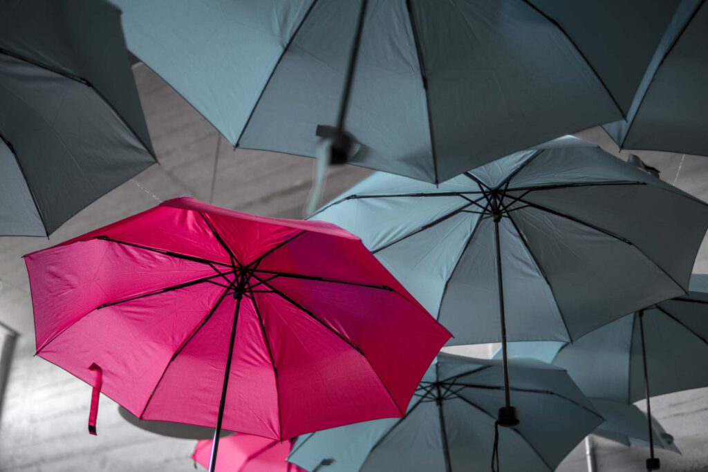 Regenschirm farbe personal brand