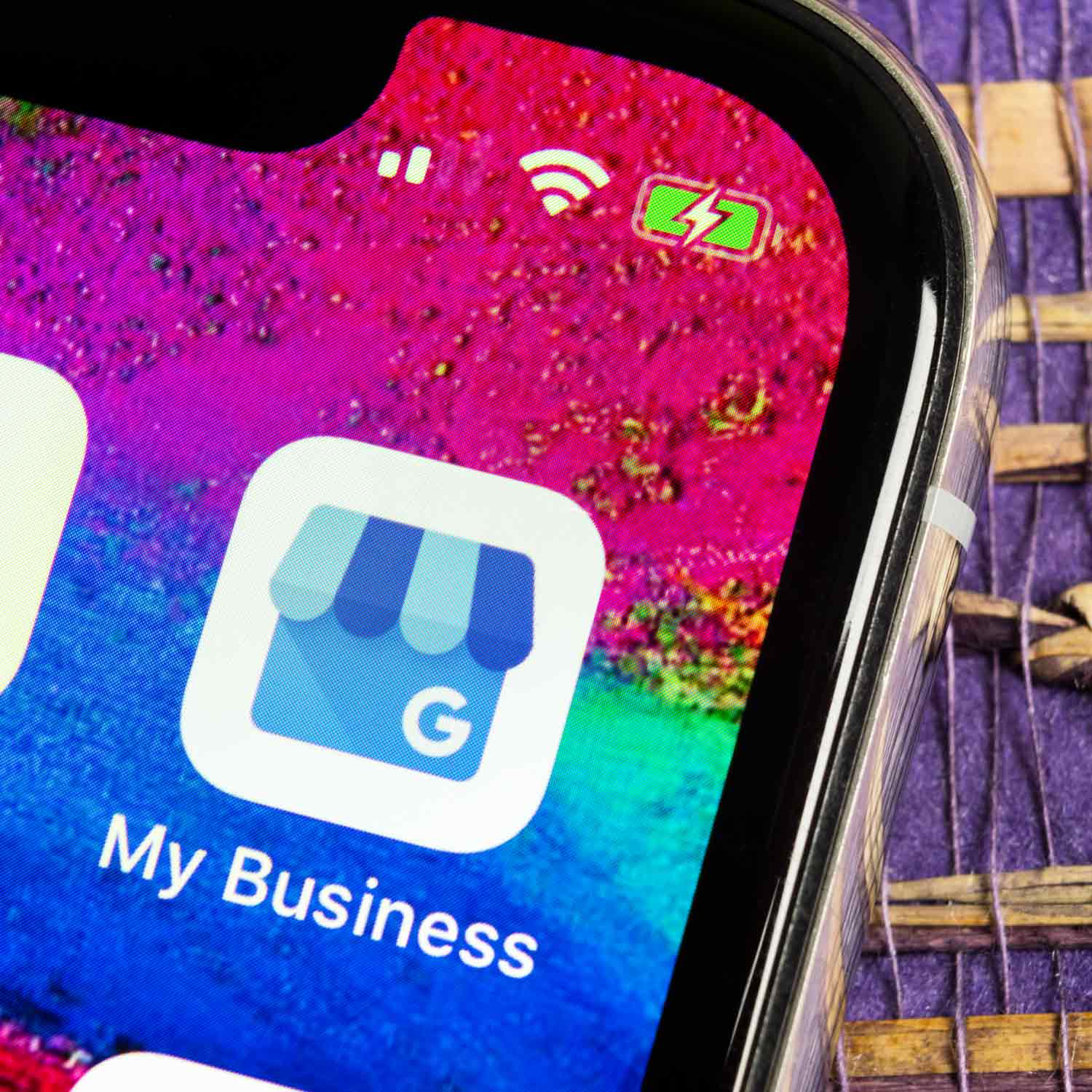 Google my business auf dem handy