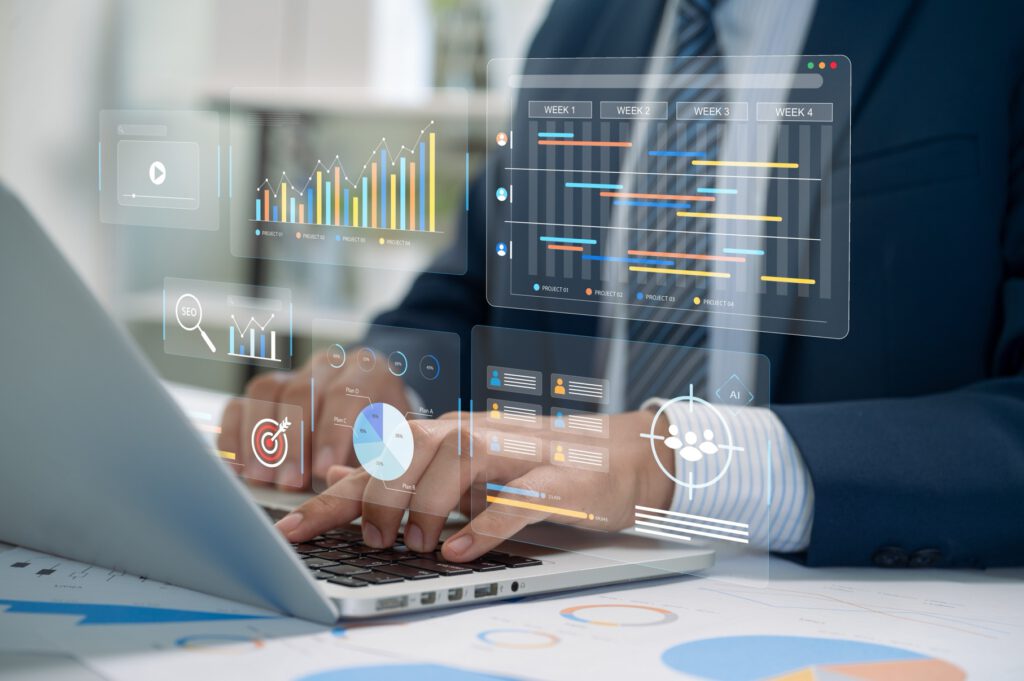 B2B Marketing Trends 2026 Ein Mann arbeitet