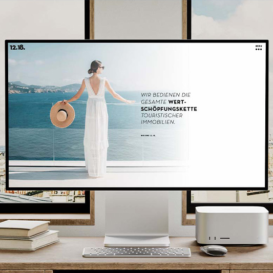 Website Relaunch Agentur, 12.18 Investment Managament Website