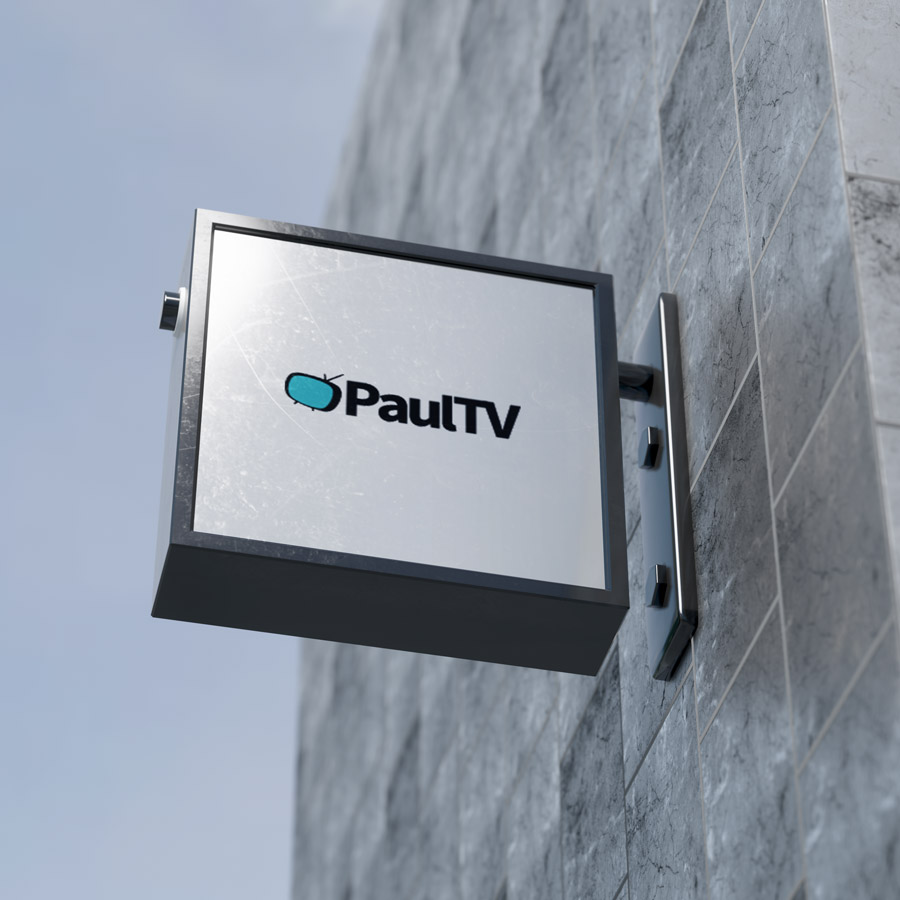 Website Relaunch Agentur, Logo für Firma PaulTV